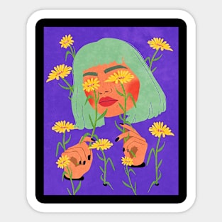 Girl Wanna Bloom, So She Did Sticker